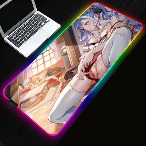 Buy Mouse Pads Sexy Anime Girls Mouse Pad Large Rgb Gaming Accessories