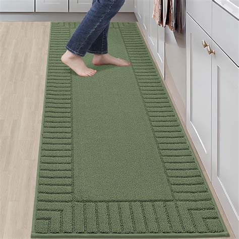 Amazon.com: BEQHAUSE-Kitchen-Rugs-Non Slip-Kitchen-Mats-for-Floor