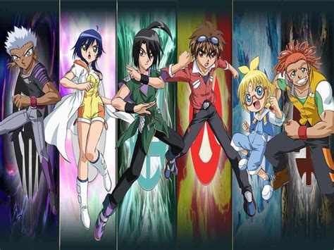 Bakugan Gundalian Invaders Ren Fabia Shun Dan Marucho Jake Bakugan