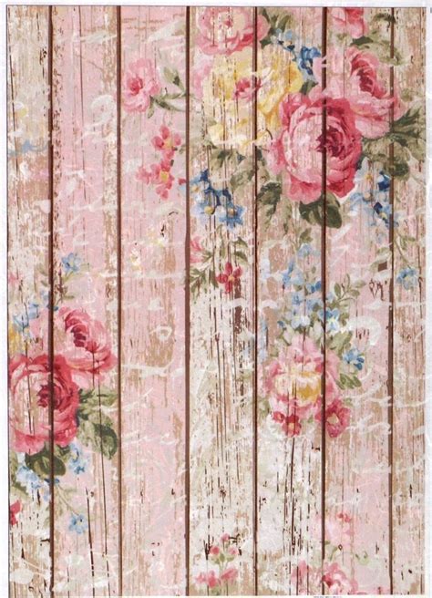 Rice Paper For Decoupage Decopatch Scrapbook Craft Sheet Fence With Roses Rice Paper Decoupage