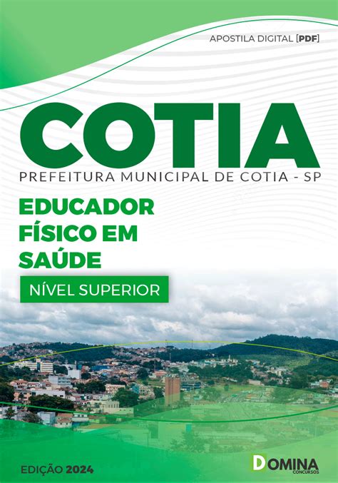 Apostila Concurso Pref Cotia SP 2024 Educador Físico