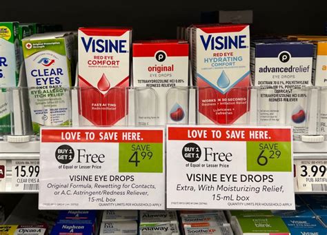 Get Visine Eye Drops As Low As 150 Per Bottle At Publix Regular Price 499 Iheartpublix