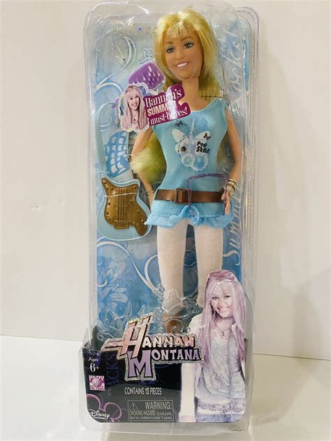 RARE 2007 Hannah Montana Doll Hannahs Summer Must Haves Disney Jakks