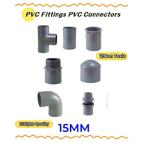 Pvc Pipe Fitting Paip Pvc Connector Socket Elbow Tee Valve Socket Plug