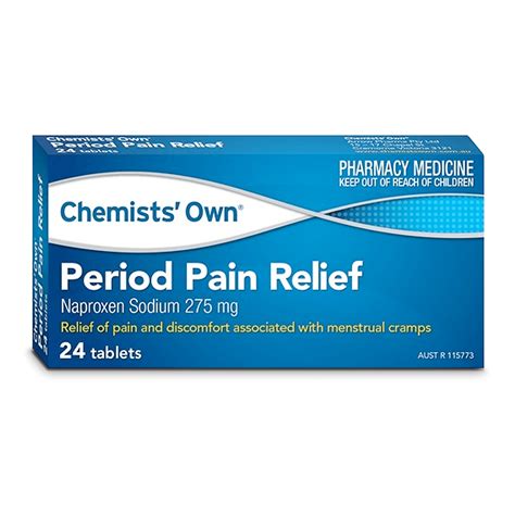 Chemists Own Period Pain Relief Mg Life Pharmacy Group Store