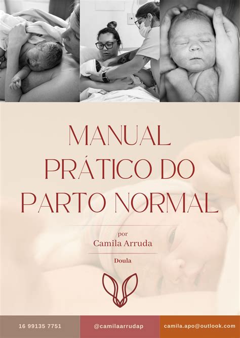 Manual Prático do Parto Normal Camila Arruda Prado de Oliveira Hotmart