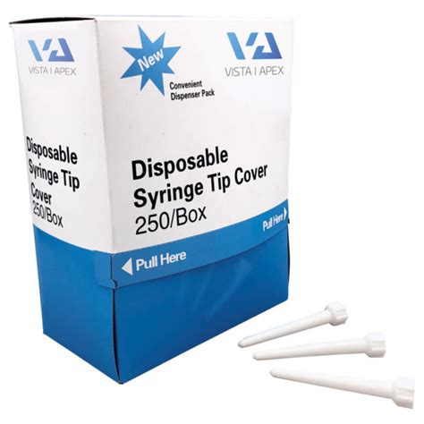 Disposable Syringe Tip Covers For Dental Syringes Vista Apex