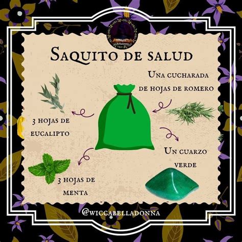 Pin by Ana María Borau Prieto on Saquito de Herbal magic Magic