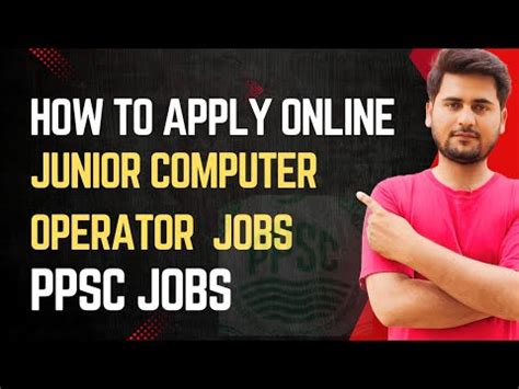 How To Apply For Junior Computer Operator Jobs In Transport Mass