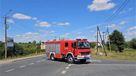 TRĄBY Alarmowo 537 E 35 Mercedes Benz Atego 1529AF GCBA 4 32 MotoTruck