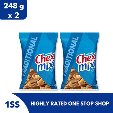 Chex Mix Snack Mix Traditional 248g Set Of 2 Exp July 4 2023