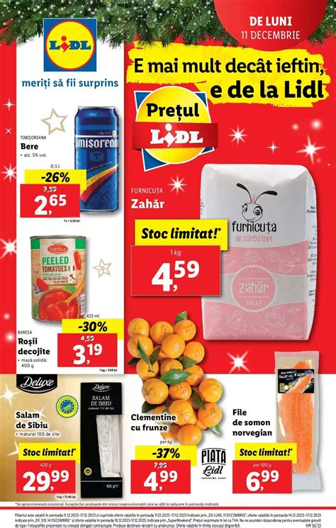 Catalog Lidl Ofert Actual Din De Pe