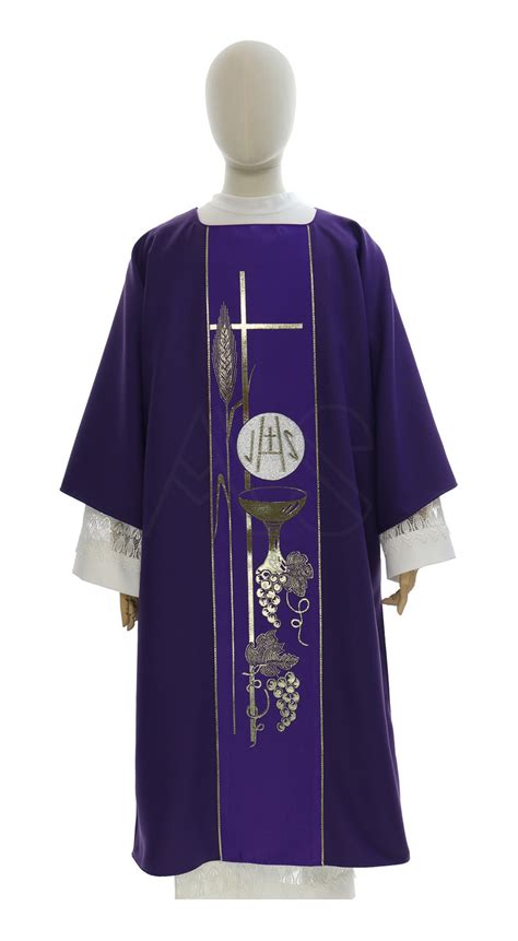 Gothic Dalmatic D F Purple Unlined All Products For Deacons