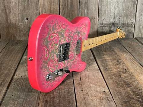 1997 Fender Telecaster Tl 69 Pink Paisley Guitars Electric Solid Body Mahars Vintage Guitars