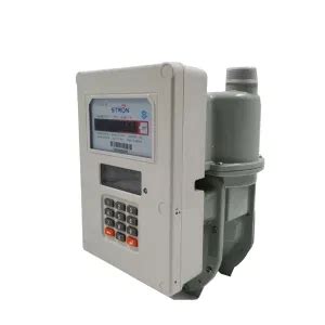 Sts Integrated Keypad Prepaid Civil Gas Meter China Sts Prepaid Gas