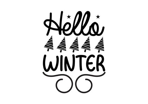 Hello Winter Svg Graphic By Svg Shop · Creative Fabrica