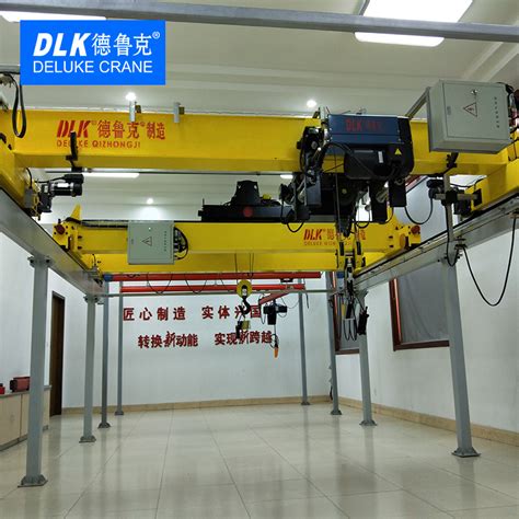 Workshop Standard Electric Single Girder Overhead Travelling Crane For