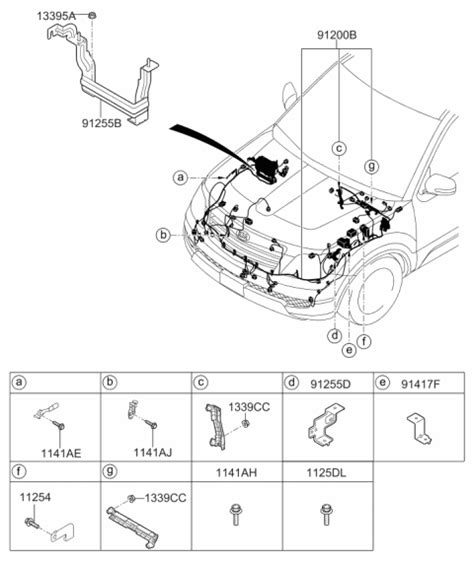 Engine Wiring Kia Borrego