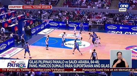 Abs Cbn News On Twitter Rt Tvpatrol Tinambakan Ng Gilas Pilipinas