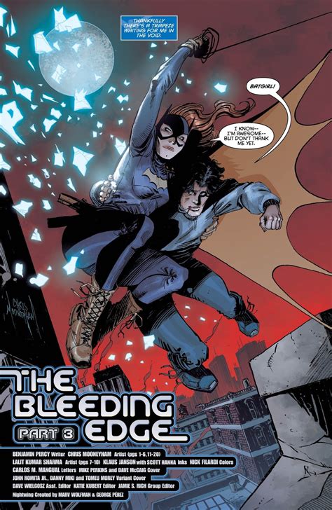 Weird Science Dc Comics Preview Nightwing