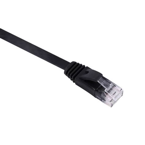 Qiilu Câble LAN RJ45 CAT6 Câble réseau Ethernet plat RJ45 CAT6 LAN