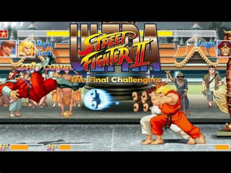 Ii Ultra Street Fighter Ii Dramatic