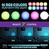 Mr Go Inch Rgb Color Changing Led Ball Light Globe Orb Light W Remote