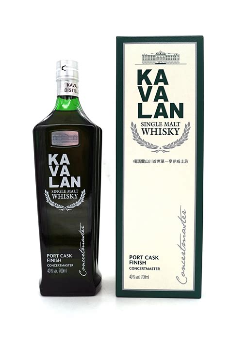 Kavalan Port Cask Finish Concertmaster Taiwan Single Malt Whisky