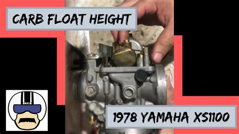 Carburetor Float Height Check Yamaha Xs Youtube