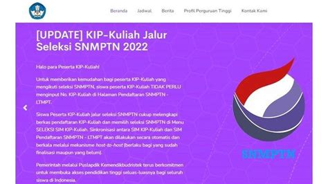 Bagaimana Cara Mendaftar Program Kip Kuliah Tahun 2023 Ini Daftar Persyaratannya