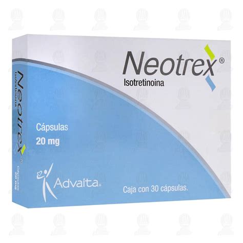 Neotrex 20 mg 30 Cápsulas