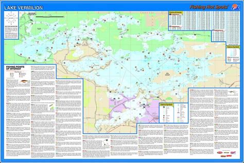 Lake Vermilion Fishing Map - Map : Resume Examples #L71xVMz3MX