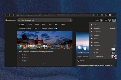 Bing Search dark mode is live and here's how to enable it