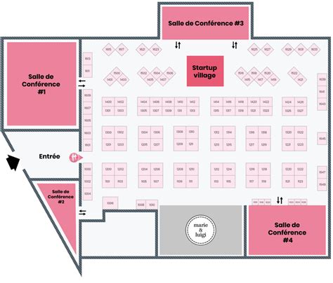 Plan Du Salon BeautyDays Belgium