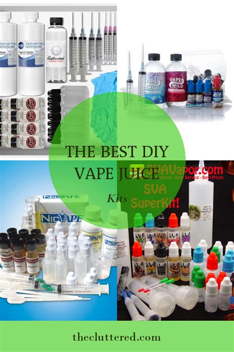 The Best Diy Vape Juice Kits - Home, Family, Style and Art Ideas