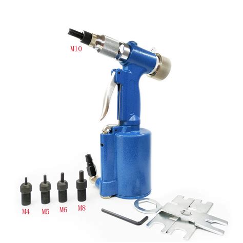 M4 M10 Semi Automatic Pneumatic Riveting Nut Gun Pneumatic Hydraulic