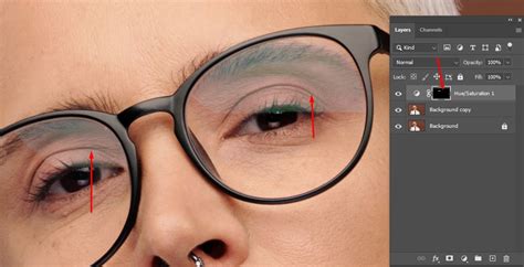 How To Easily Remove Glare From Glasses In Photoshop