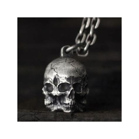 Unmissable Check Out This Optical Skull Necklace Only At 3499 Brooch Necklace Skull