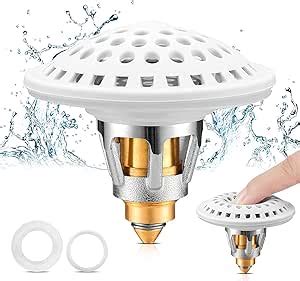 Amazon Uxoz Universal Bathtub Drain Hair Catcher Bathtub Stopper