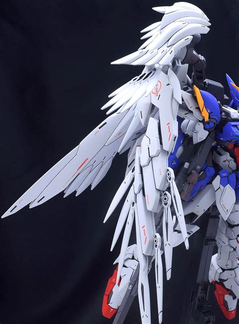 Painted Build HiRM 1 100 Wing Gundam Zero Custom EW