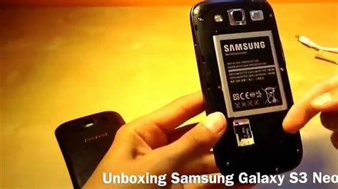 Unboxing Samsung Galaxy S3 Neo Ita Da StileMobile YouTube