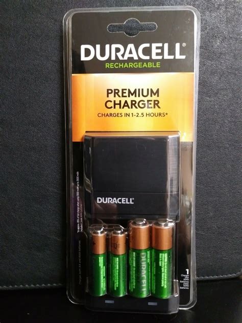 Duracell Ni Mh Battery Charger With 2 Aa 2 Aaa Rechargeable Batteries Included Ebay