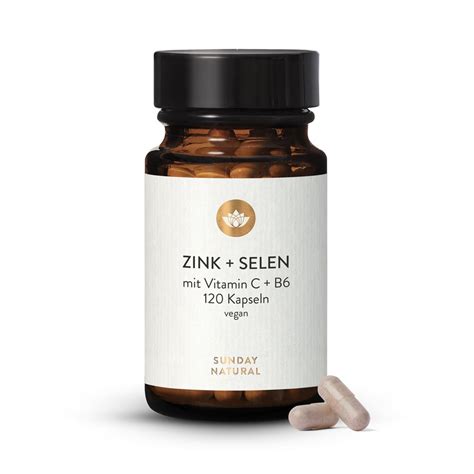 Zink Selen Kofaktoren Vitamin C Und Vitamin B6 120 Kapseln