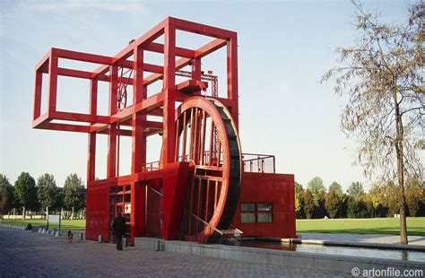 Bernard Tschumi Follies Parc de la Villette Paris France 3D Warehouse