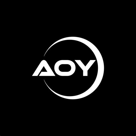 AOY Letter Logo Design, Inspiration for a Unique Identity. Modern
