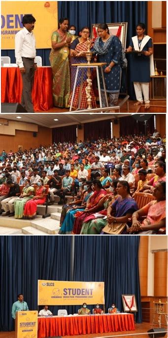 Student Induction Program 2022 Slcs Subbalakshmi Lakshmipathy