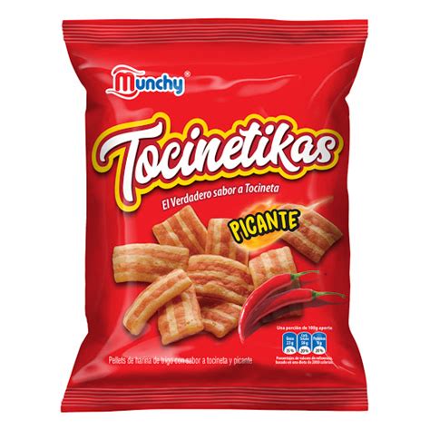 Snack Munchy Tocineticas Picante 40gr