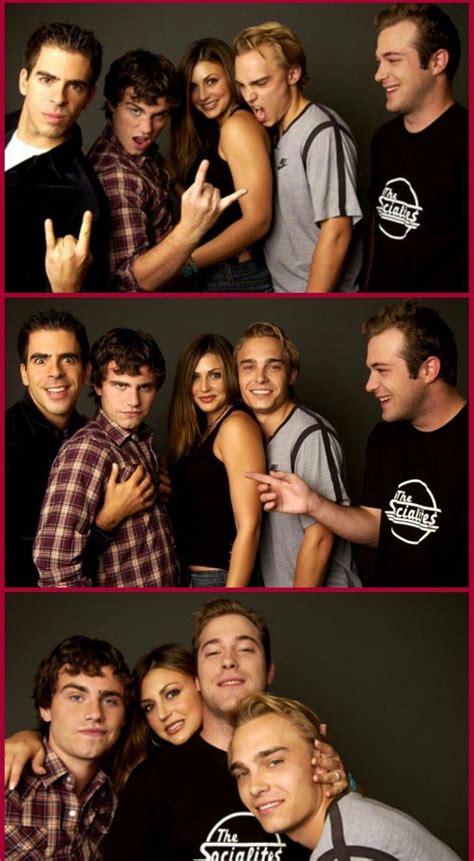 Eli Roth and the cast of ‘Cabin Fever’ takin’ sum kickass pics in 2002 : r/picsthatgohard