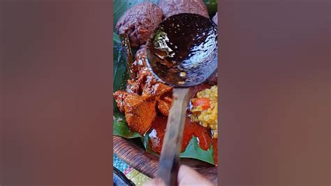 Delicious Village Style Kurakkan Thalapa With Chicken Curry Youtube