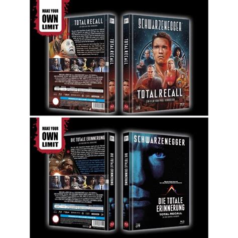 Total Recall In Blu Ray Mediabooks Ab Oktober